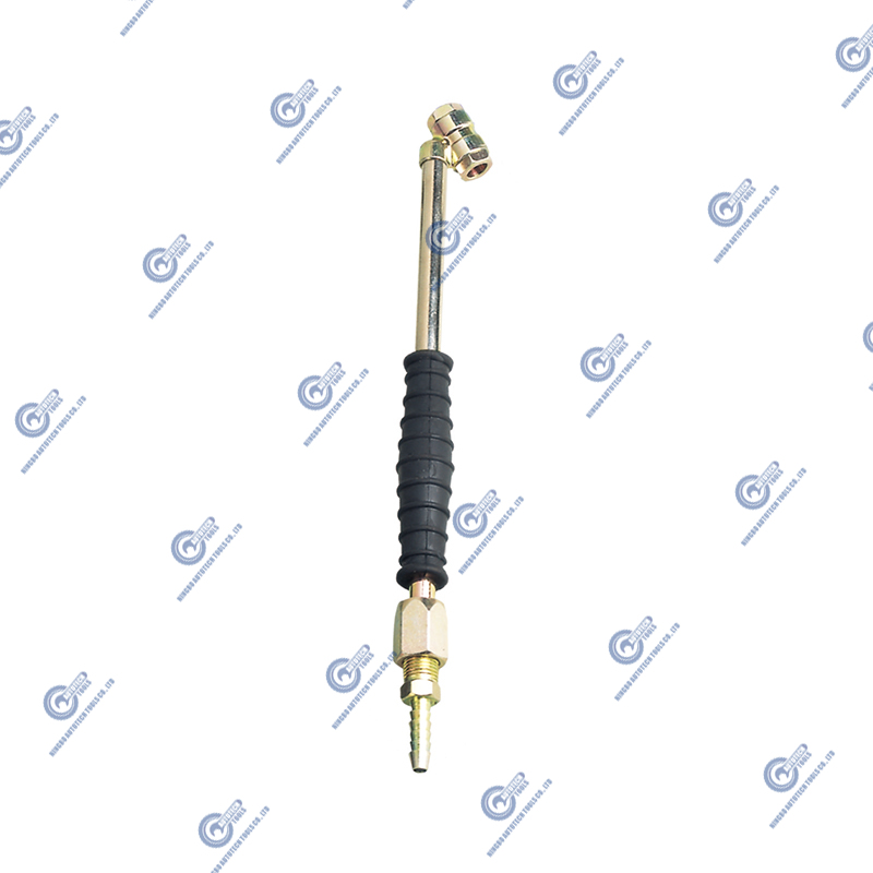 DC-11 Twin Hold-On Tire Valve Connector, Thread Wanita Rp 1/4, Open End